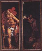 Peter Paul Rubens St Christopber and the Hermit (mk01) Spain oil painting artist